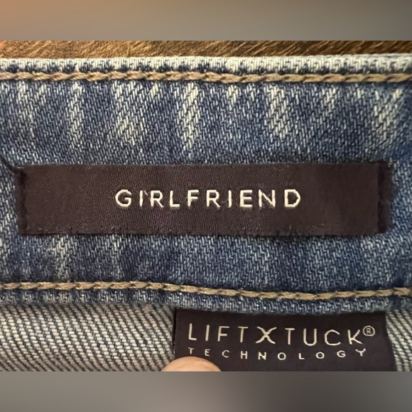 NYDJ | ladies Girlfriend Straight jeans. Size: 12P - Picture 4 of 13